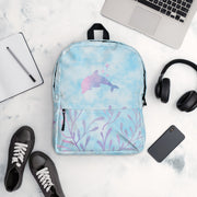 Delfin Ozean Rucksack Kinder/Teen – Personalisierbar (Name)