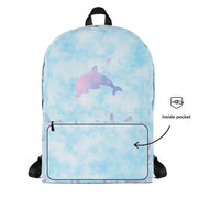 Delfin Ozean Rucksack Kinder/Teen – Personalisierbar (Name)