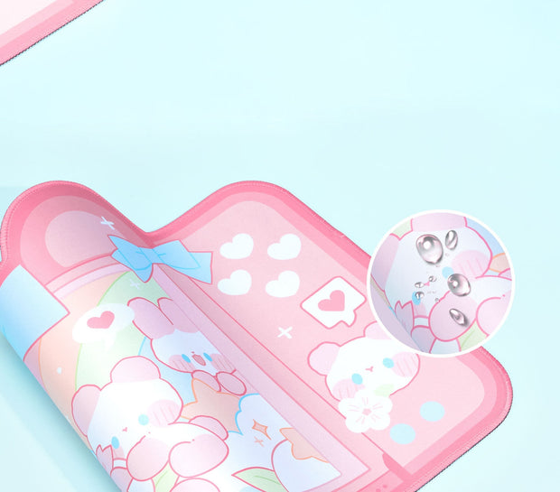 Sakura Häschen Schreibtisch Mauspad – Kirschblüte Design