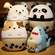 Kawaii Boba Milchtee Plüschtier – Süßes Kuscheltier