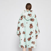 Kawaii Kuscheldecke Hoodie – Snuddie Umhang Decke