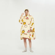 Kawaii Kuscheldecke Hoodie – Snuddie Umhang Decke