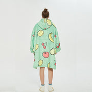 Kawaii Kuscheldecke Hoodie – Snuddie Umhang Decke