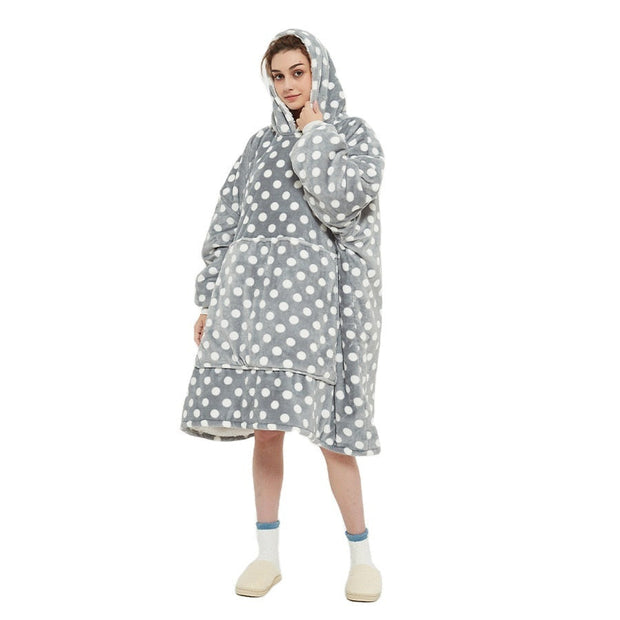 Kawaii Kuscheldecke Hoodie – Snuddie Umhang Decke