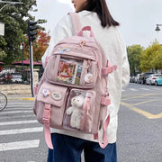 Kawaii Schulrucksack Mehrfach-Taschen ITA Reise Rucksack