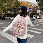 Kawaii Schulrucksack Mehrfach-Taschen ITA Reise Rucksack