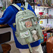 Kawaii Schulrucksack Mehrfach-Taschen ITA Reise Rucksack