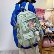 Kawaii Schulrucksack Mehrfach-Taschen ITA Reise Rucksack