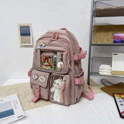 Kawaii Schulrucksack Mehrfach-Taschen ITA Reise Rucksack