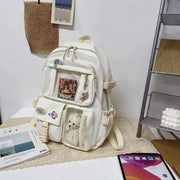Kawaii Schulrucksack Mehrfach-Taschen ITA Reise Rucksack