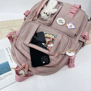 Kawaii Schulrucksack Mehrfach-Taschen ITA Reise Rucksack