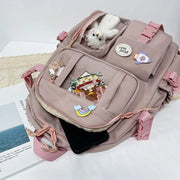 Kawaii Schulrucksack Mehrfach-Taschen ITA Reise Rucksack