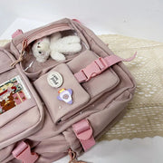 Kawaii Schulrucksack Mehrfach-Taschen ITA Reise Rucksack