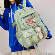 Kawaii Schulrucksack Mehrfach-Taschen ITA Reise Rucksack
