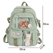 Kawaii Schulrucksack Mehrfach-Taschen ITA Reise Rucksack