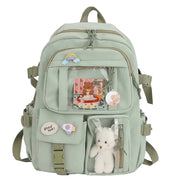 Kawaii Schulrucksack Mehrfach-Taschen ITA Reise Rucksack