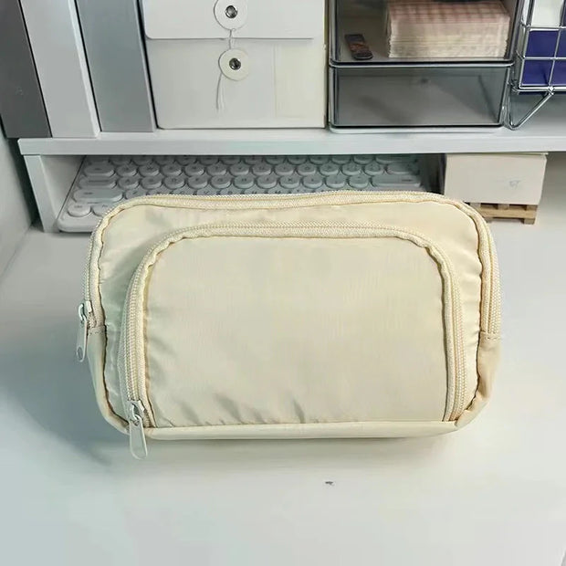 Kawaii Federmäppchen Groß Pastell Reißverschluss – Viel Platz