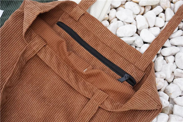 Kord Einkaufstasche aus Cord – Einfache Tragetasche