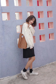 Kord Einkaufstasche aus Cord – Einfache Tragetasche