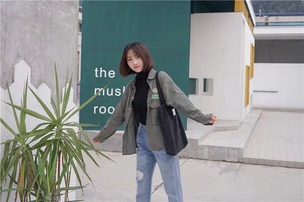 Kord Einkaufstasche aus Cord – Einfache Tragetasche