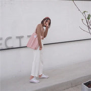 Kord Einkaufstasche aus Cord – Einfache Tragetasche