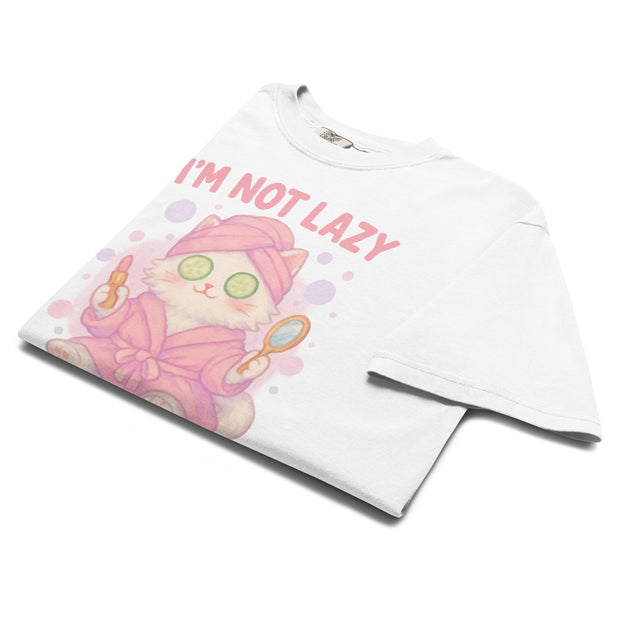 Kawaii Katzen T-Shirt Damen 100% Baumwolle S-XXL