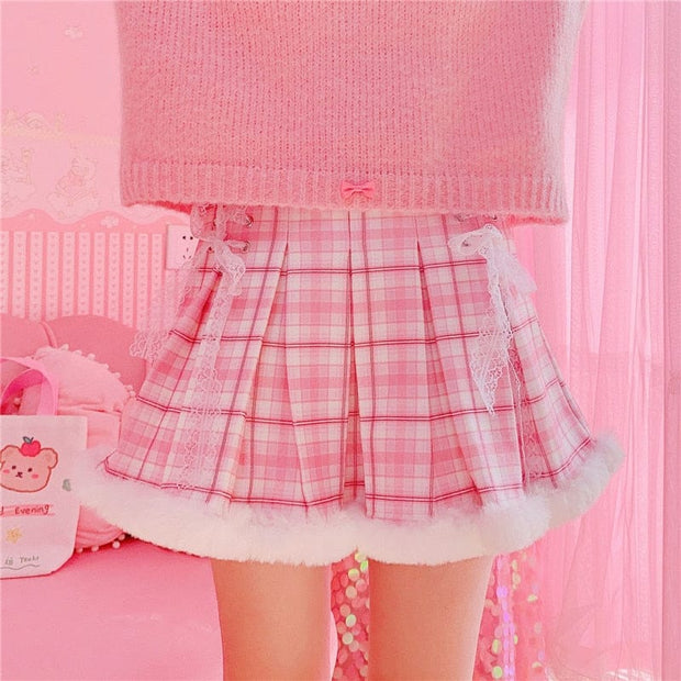 Kawaii Candy Rock – Schnee Tag Skirt