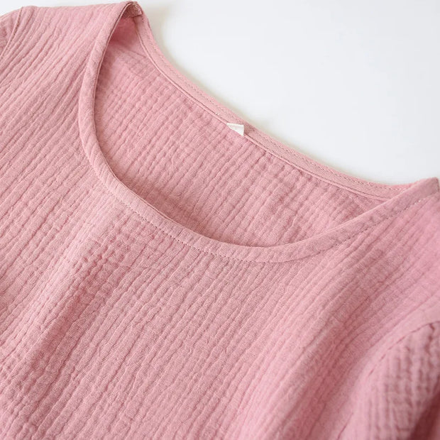 Japanisches Baumwolle Nachthemd – Sommerliches Design