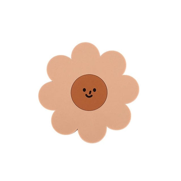 Sonnenblume PVC Untersetzer – Hitzebeständig Kawaii Design