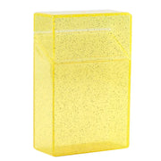 Transparente Glitzer Fotokarten Aufbewahrungsbox Halter