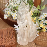 Transparente Blumen Spitzen Socken Damen – Kawaii Stil